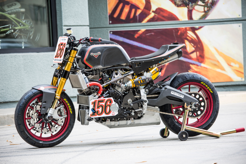 Illustration for article titled This Roland Sands-Designed Victory Pits America Against Pikes Peak